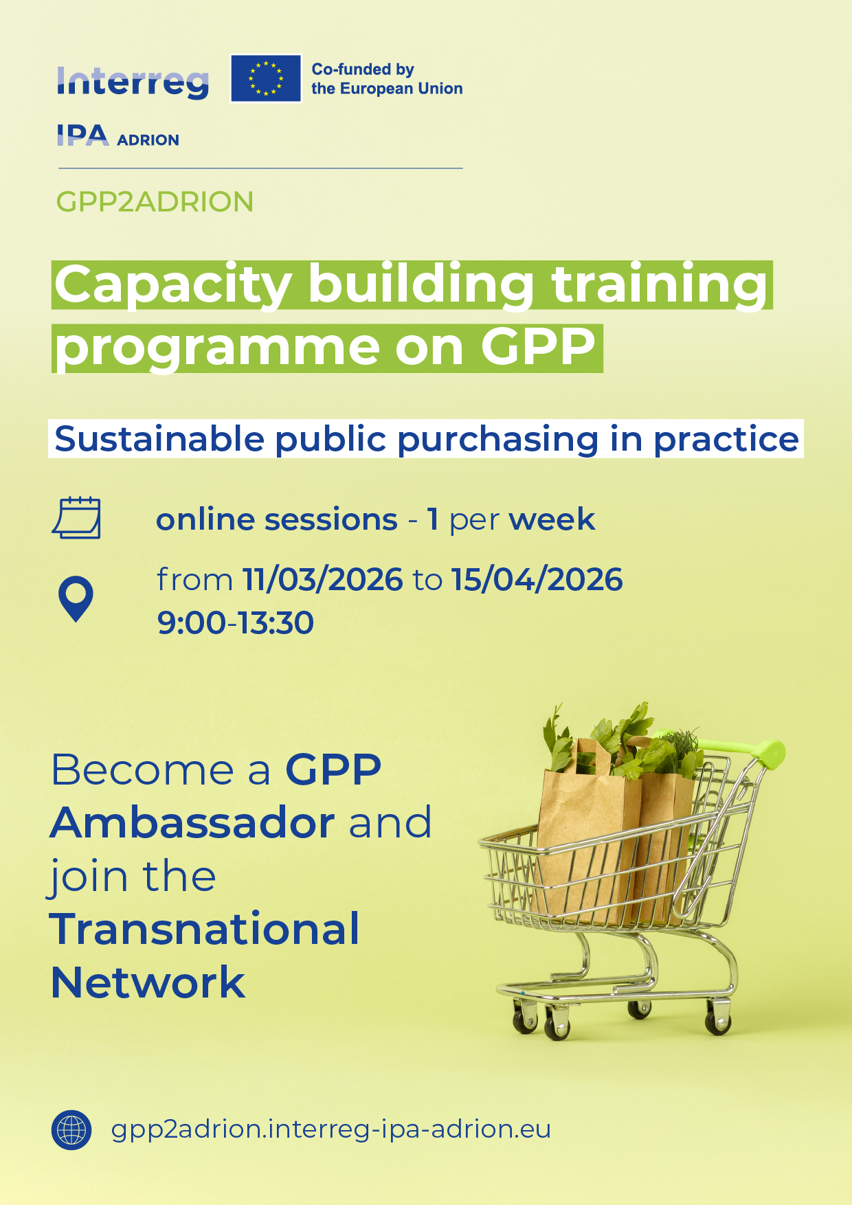 capacity building training programme on GPP brochure